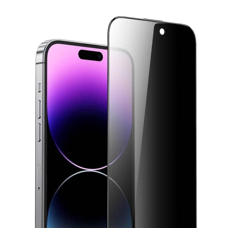 Green Lion 3D PET Pro Privacy Screen Protector For iPhone 15 Plus - Black