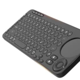 Green Dual Mode Portable Wireless Keyboard