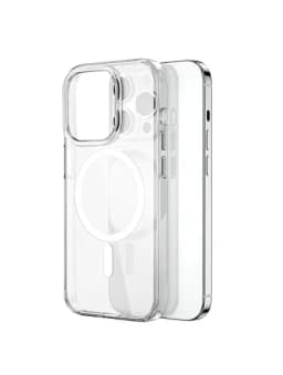 WiWU Anti Yellow Transparent Magsafe Phone Case for iPhone 15 Series