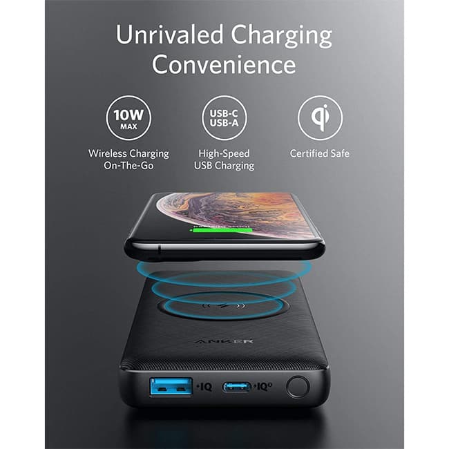 Anker PowerCore III Sense 10K Wireless Power Bank