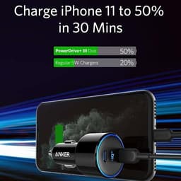 Anker PowerDrive+ III Duo 48W Car Charger