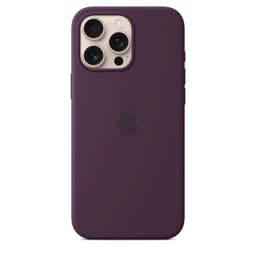 Apple Silicone Case with Magsafe for iPhone - Plum