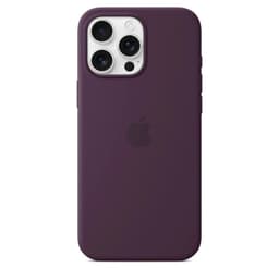 Apple Silicone Case with Magsafe for iPhone - Plum