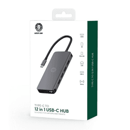 Green Lion Type-C to 12 in 1 USB-C Hub