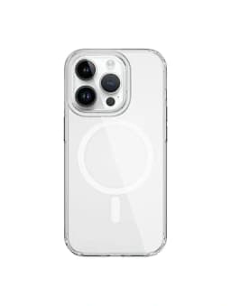 WiWU Anti Yellow Transparent Magsafe Phone Case for iPhone 15 Series