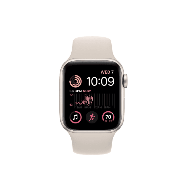 Apple Watch SE 2nd Gen Aluminum 44mm GPS Sports Band