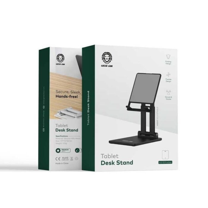 Green Lion Tablet Desk Stand Black smart crop c0 5 0 5 750x750 70 Green Lion Tablet Desk Stand - Black